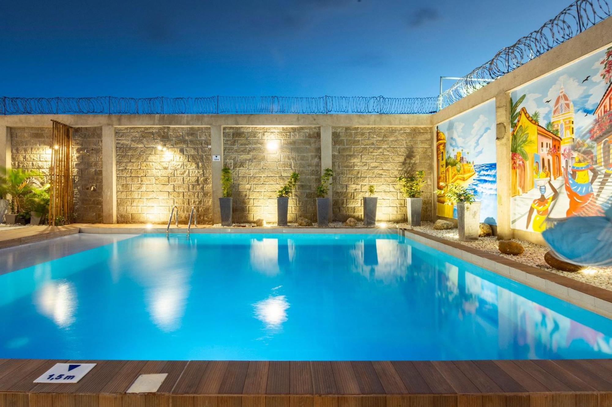 Amazing Beach House 13Br W/Pool & Staff Cartagena ภายนอก รูปภาพ