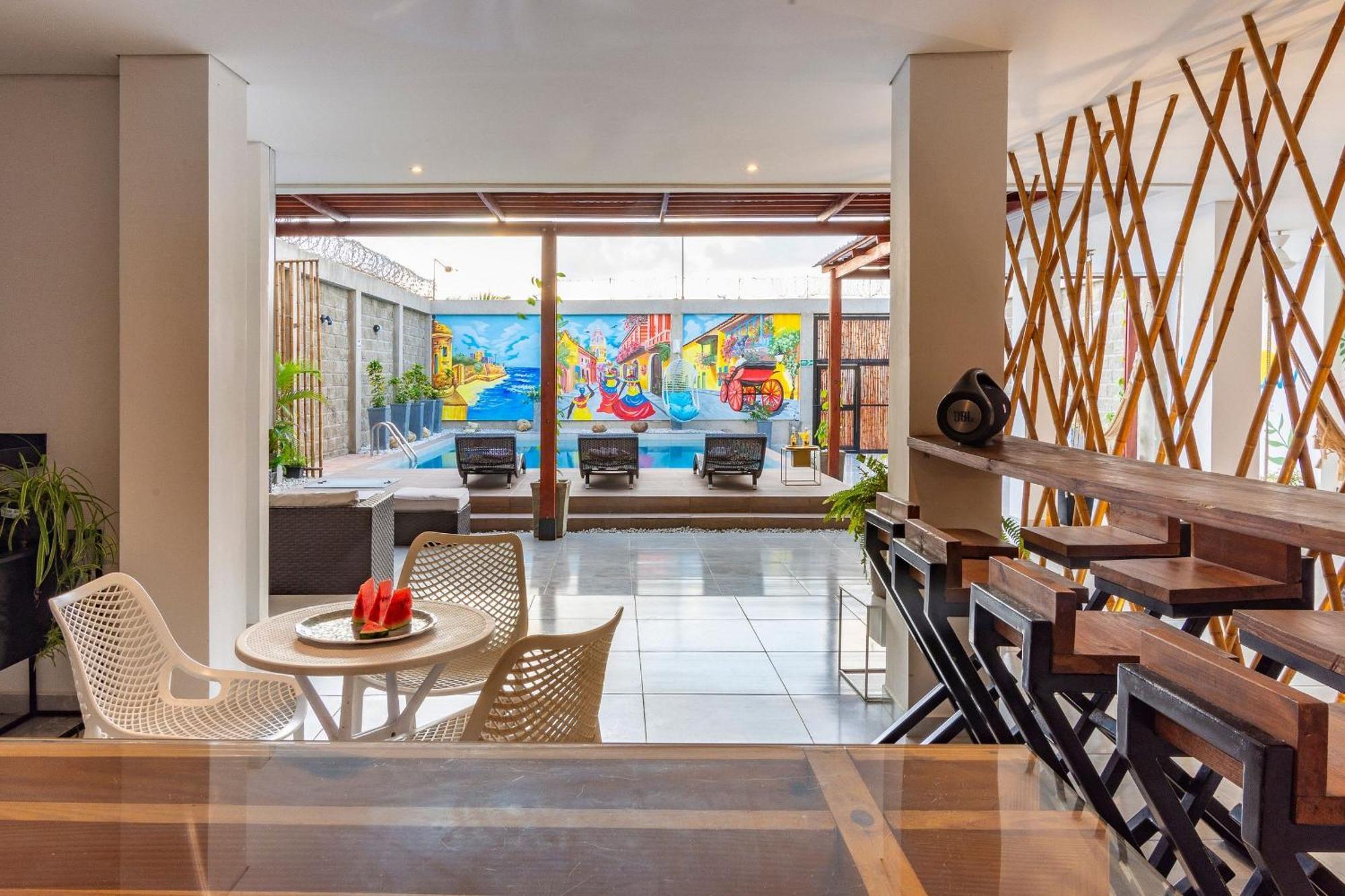 Amazing Beach House 13Br W/Pool & Staff Cartagena ภายนอก รูปภาพ