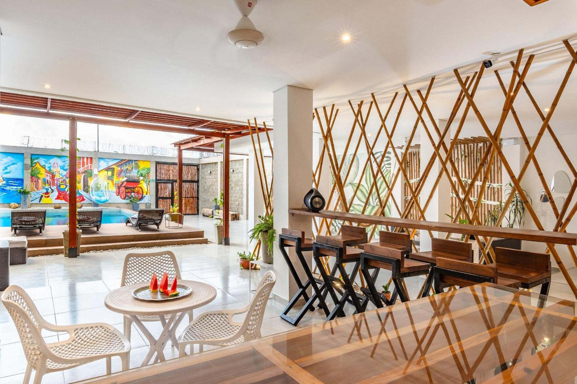 Amazing Beach House 13Br W/Pool & Staff Cartagena ภายนอก รูปภาพ