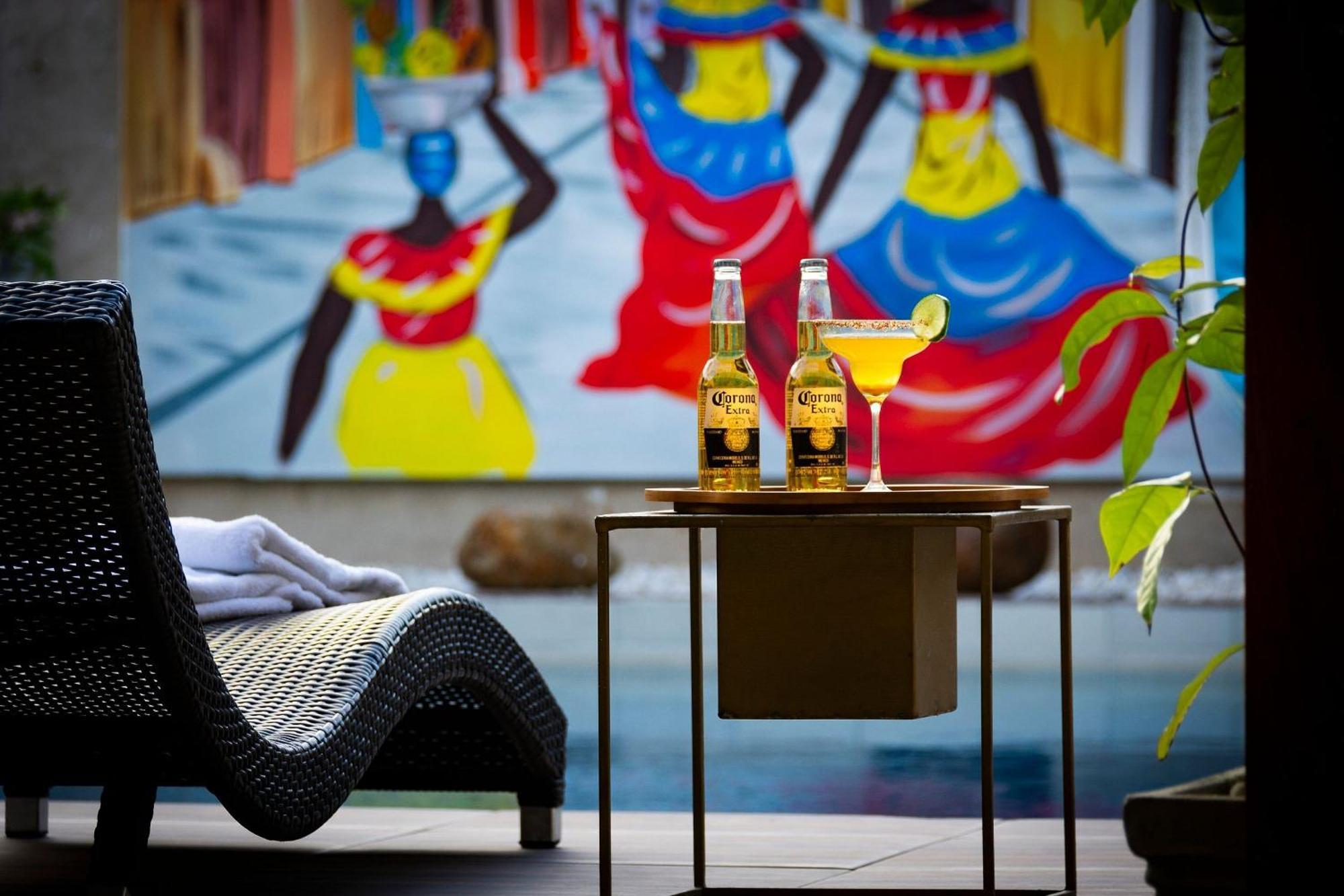 Amazing Beach House 13Br W/Pool & Staff Cartagena ภายนอก รูปภาพ